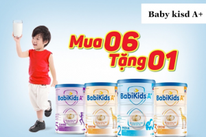 Sữa Dinh Dưỡng BabiKids A+ - Công thức bổ sung dinh dưỡng đầy đủ được các chuyên gia dinh dưỡng khuyên dùng