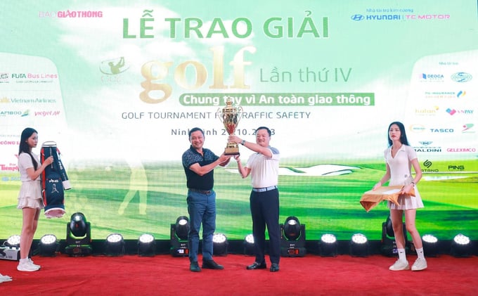 Golfer Nguyễn Hồng Hải vô địch Giải Golf Chung tay vì ATGT 2023