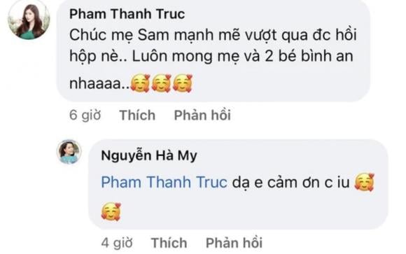 Sam vô tình để lộ thông tin mang song thai, than thở về điều này cận kề ngày sinh