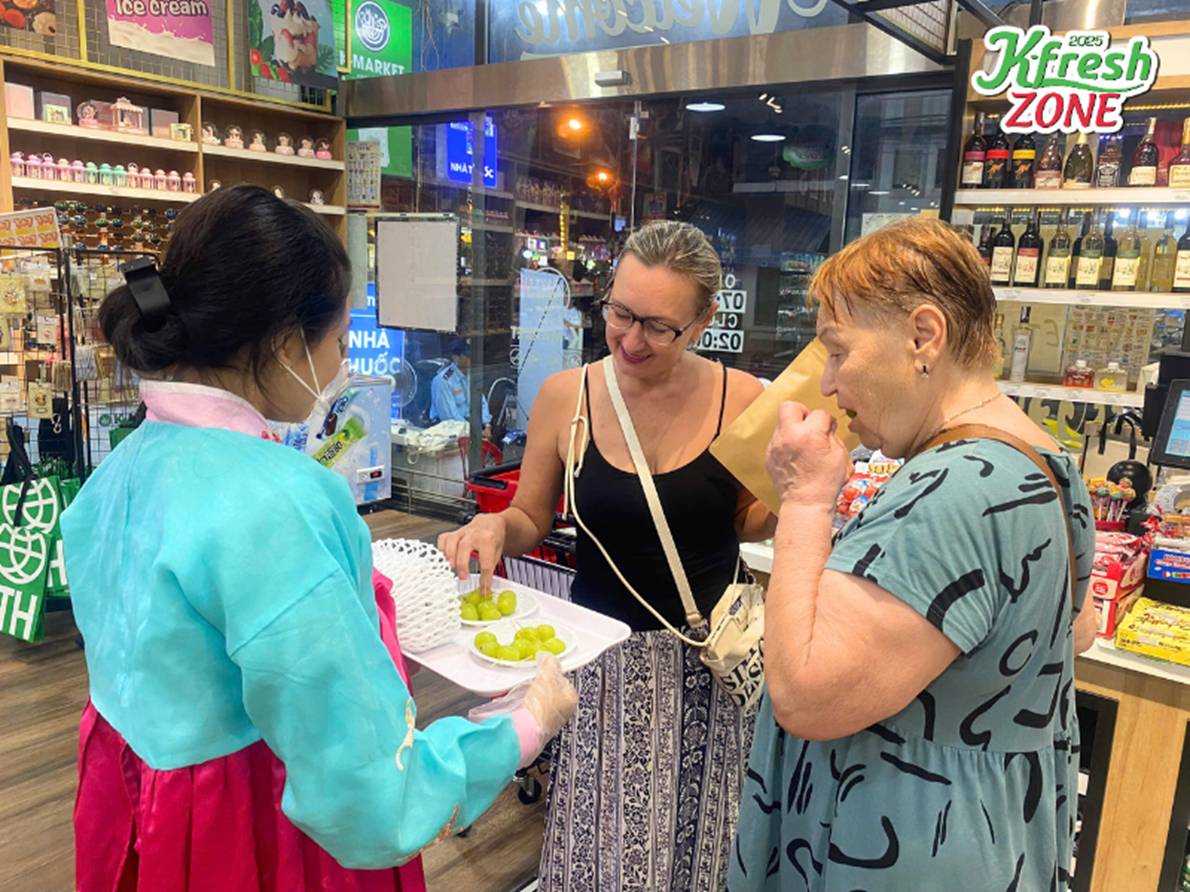 K-FRESH ZONE THÁNG 11/2025: TRẢI NGHIỆM NÔNG SẢN VÀ ẨM THỰC HÀN QUỐC